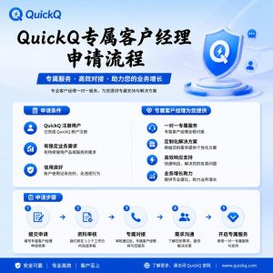QuickQ专属客户经理如何申请？